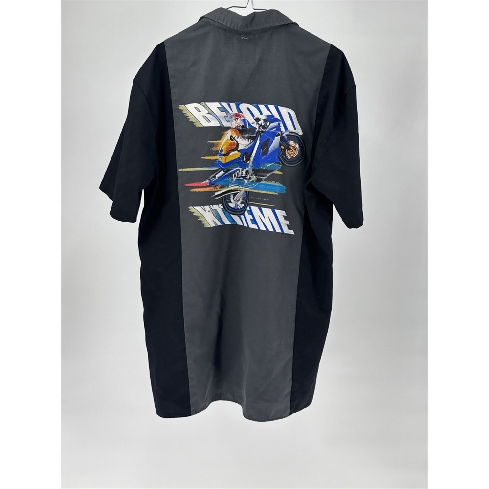 Vintage 2011 Biketoberfest Daytona Beach Dickies Work Shirt Motorcycle Men's L